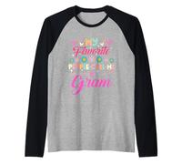 Mes personnes préférées m'appellent Gram Funny Mother's Day Manche Raglan