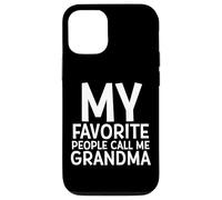 Mes Personnes préférées m'appellent Grand-MÈRE, Jolis Cadeaux pour Grand-mère Coque pour iPhone 12/12 Pro
