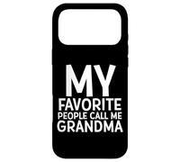 Mes Personnes préférées m'appellent Grand-MÈRE, Jolis Cadeaux pour Grand-mère Coque pour iPhone 17 Pro Max