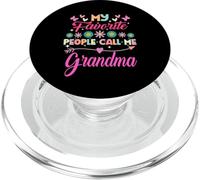 Mes Personnes préférées m'appellent Grandma Funny Mother's Day PopSockets PopGrip pour MagSafe