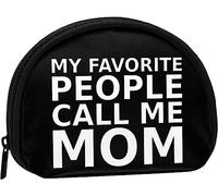 Mes Personnes préférées m'appellent Maman Femmes et Filles Mignon Mode Porte-Monnaie Portefeuille Sac Changement Pochette Porte-clés