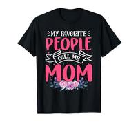 Mes Personnes préférées m'appellent Maman Fête des mères Amusante T-Shirt