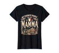 Mes Personnes préférées m'appellent Mamma Italian Pride Italy T-Shirt Graphique avec Valeur
