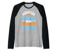 Mes Personnes préférées m'appellent Pop, drôle, fête des pères, Papa pour Hommes Manche Raglan