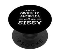 Mes Personnes préférées m'appellent Sissy PopSockets PopGrip Adhésif