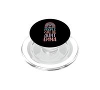 Mes Personnes préférées m'appellent Tante Emma Prénom Tante PopSockets PopGrip pour MagSafe