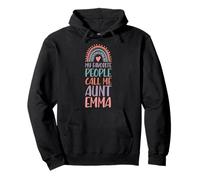Mes Personnes préférées m'appellent Tante Emma Prénom Tante Sweat à Capuche