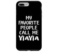 Mes Personnes préférées m'appellent Yiayia, Grand-mère Grecque, Mamie Coque pour iPhone 7 Plus/8 Plus
