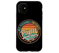 Mes Personnes Préférées Papa Famille Amour Humour Coque pour iPhone 11