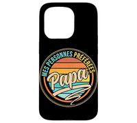 Mes Personnes Préférées Papa Famille Amour Humour Coque pour iPhone 15 Pro