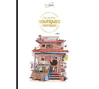 Mes petites boutiques asiatiques - Kaevane - 45 planches à peindre à l'aquarelle ou à colorier - Kaevane - Dessain Et Tolra - Livre-jeu