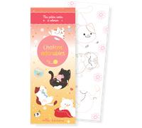 Collectif – Chatons adorables: Cartes à colorier, 35 illustrations à personnaliser – Broché