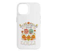 Mes Petites citrouilles m'appellent Lolli et Pop Fall Grands-Parents Coque pour iPhone 14