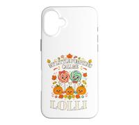 Mes Petites citrouilles m'appellent Lolli et Pop Fall Grands-Parents Coque pour iPhone 16 Plus