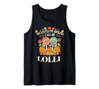Mes Petites citrouilles m'appellent Lolli et Pop Fall Grands-Parents Débardeur