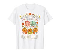 Mes Petites citrouilles m'appellent Lolli et Pop Fall Grands-Parents T-Shirt Graphique avec Valeur, Homme, Blanc, XL