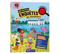 Mes petites enquêtes en vacances - de la MS à la GS - Cahier de vacances 2025 - Maud Letellier - Auzou Éditions - broché - Scolaire / Universitaire