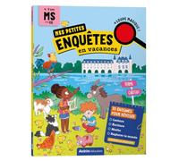 Mes petites enquêtes en vacances - de la ms à la gs - cahier de vacances 2026