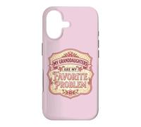 Mes Petites-Filles sont Mon problème préféré. Grand-mère, Mamie, Fun Coque pour iPhone 17