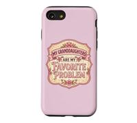 Mes Petites-Filles sont Mon problème préféré. Grand-mère, Mamie, Fun Coque pour iPhone SE (2020) / 7/8