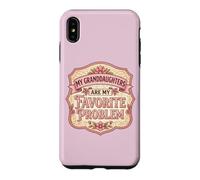 Mes Petites-Filles sont Mon problème préféré. Grand-mère, Mamie, Fun Coque pour iPhone XS Max