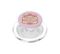 Mes Petites-Filles sont Mon problème préféré. Grand-mère, Mamie, Fun PopSockets PopGrip pour MagSafe