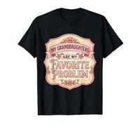 Mes Petites-Filles sont Mon problème préféré. Grand-mère, Mamie, Fun T-Shirt Graphique avec Valeur
