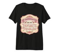 Mes Petites-Filles sont Mon problème préféré. Grand-mère, Mamie, Fun T-Shirt Haut de Gamme