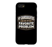 Mes Petites-Filles sont Mon problème préféré Grand-père drôle Coque pour iPhone SE (2020) / 7/8