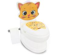 MES PETITES TOILETTES CHAT AVEC UN BRUIT DE BOBINE UND PORTE-PAPIER DE