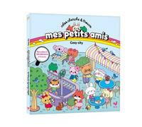 Mes petits amis - Coloriages et cherche & trouve - Cosy city - Clémentine Dérodit - Deux Coqs D'or - broché - Document jeunesse