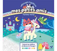 Mes petits amis - Coloriages mystères - Fantasy world