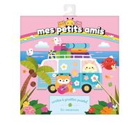 Mes petits amis - Mes cartes à gratter En vacances ! - pochette avec accessoires
