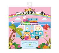 Deux Coqs d'Or – Pochette Mes petits amis : Cartes à gratter « En vacances ! » – Avec accessoires