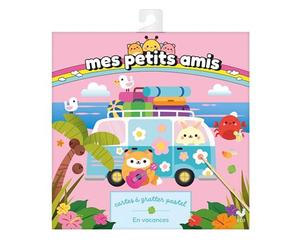 Mes petits amis - Mes cartes à gratter En vacances ! - pochette avec accessoires - - Luli Bunny - Deux Coqs D'or - Jeux livres objets