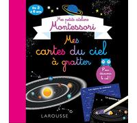 Mes petits ateliers Montessori – Mes cartes du ciel à gratter – Larousse