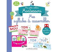 Mes petits ateliers Montessori Mes syllabes à assembler + 32 pieces de puzzle - Collectif - Larousse - Boîte ou accessoire - Scolaire / Universitaire