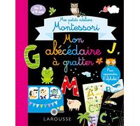 Mes petits ateliers Montessori Mon abécédaire à gratter