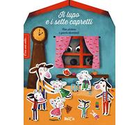 Mes petits contes en autocollants Le loup et les sept chevreaux (ITA)