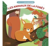 Mes petits docs animaux foret - Collectif - Lito - cartonné - Document jeunesse