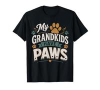 Mes Petits-Enfants Ont des Pattes, Un Chien drôle, Grand-père T-Shirt