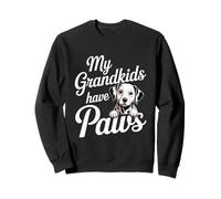 Mes Petits-Enfants Ont des Pattes, Un Chien Mignon, Une Grand-mère Sweatshirt