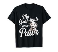 Mes Petits-Enfants Ont des Pattes, Un Chien Mignon, Une Grand-mère T-Shirt