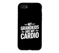 Mes Petits-Enfants sont Mon Cardio Amusant pour Les Grands-Parents Coque pour iPhone SE (2020) / 7/8