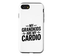 Mes Petits-Enfants sont Mon Cardio Amusant pour Les Grands-Parents Coque pour iPhone SE (2020) / 7/8