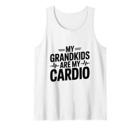 Mes Petits-Enfants sont Mon Cardio Amusant pour Les Grands-Parents Débardeur