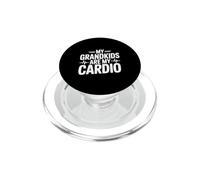 Mes Petits-Enfants sont Mon Cardio Amusant pour Les Grands-Parents PopSockets PopGrip pour MagSafe