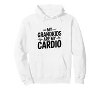 Mes Petits-Enfants sont Mon Cardio Amusant pour Les Grands-Parents Sweat à Capuche