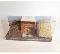 Mes petits Monstres Chauffants - beige Mes petits monstres de poche tout doux pour un hiver tout chaud ! - Collectif - Marabout - Coffret - Jeux livres objets
