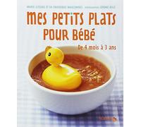Mes petits plats pour bébé